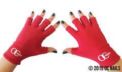 UV Shield Glove ~ LIPSTICK RED