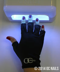 UV Shield Glove ~ BLACK NIGHT